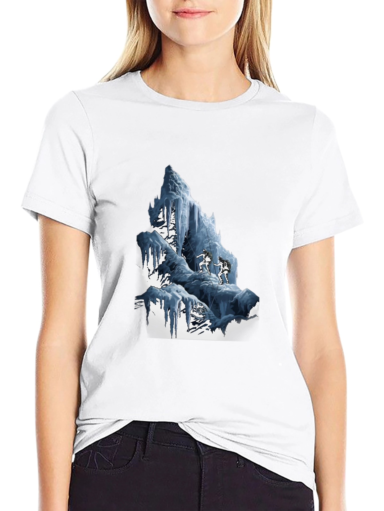 Ice Climber Graphic Tee - Black
