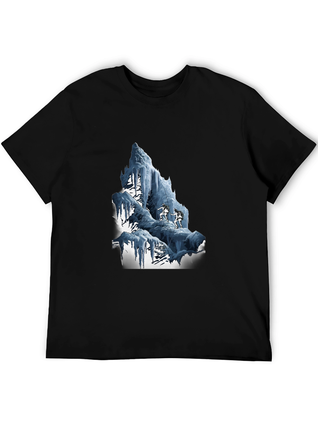 Ice Climber Graphic Tee - Black
