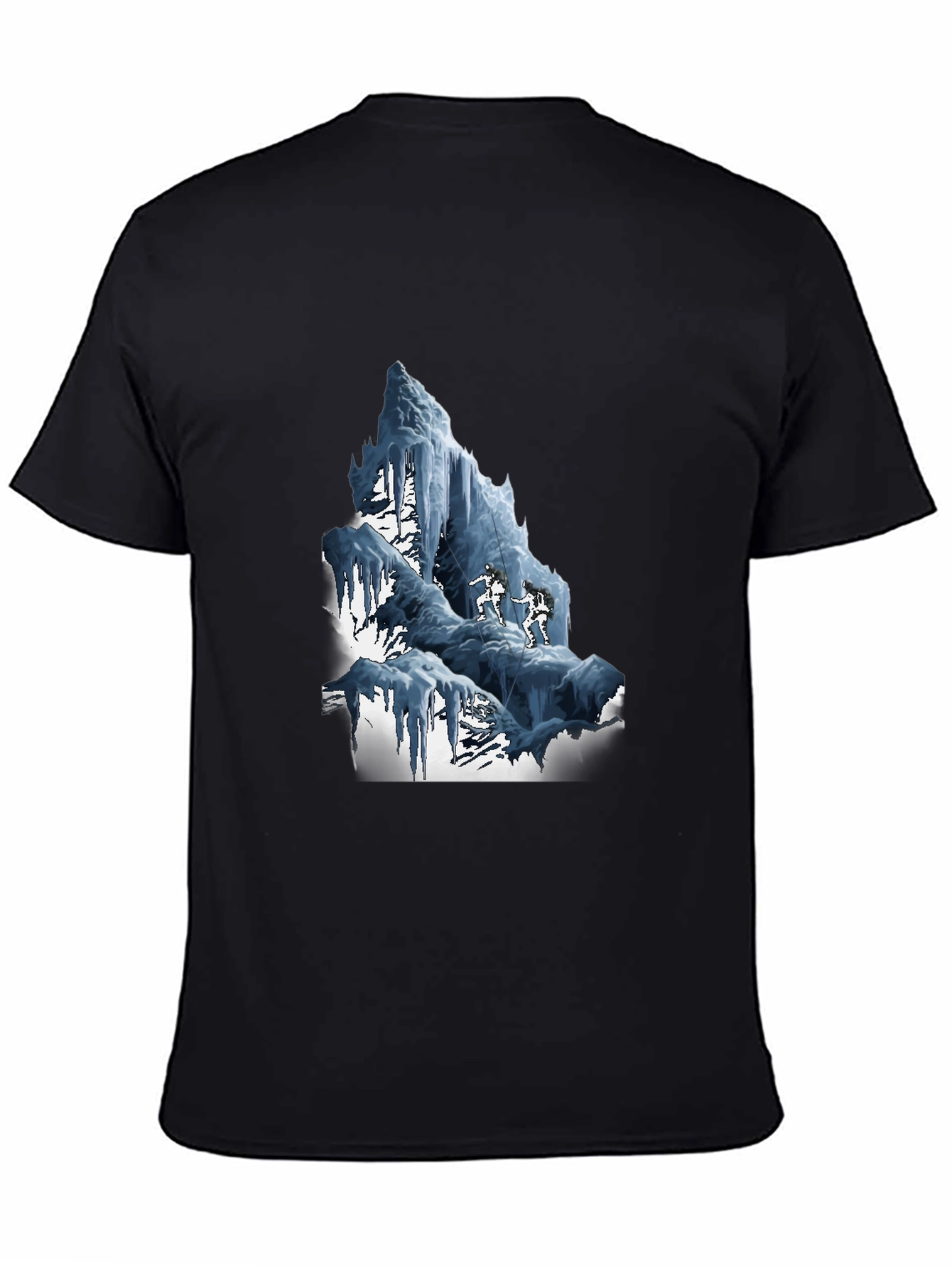Ice Climber Graphic Tee - Black