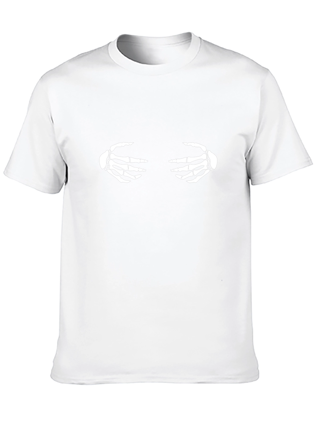 Skeleton Hands Grabbing T-Shirt Funny Halloween Tee