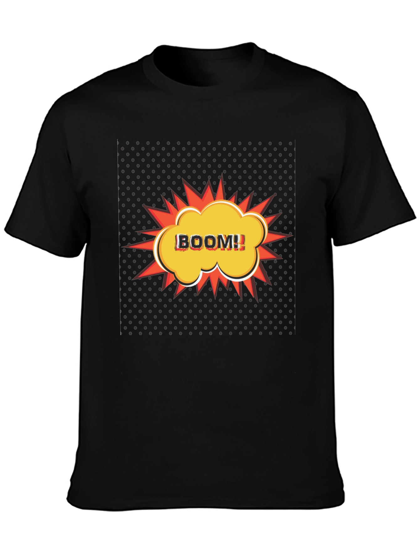 BOOM Graphic Tee - Mens Black T-Shirt