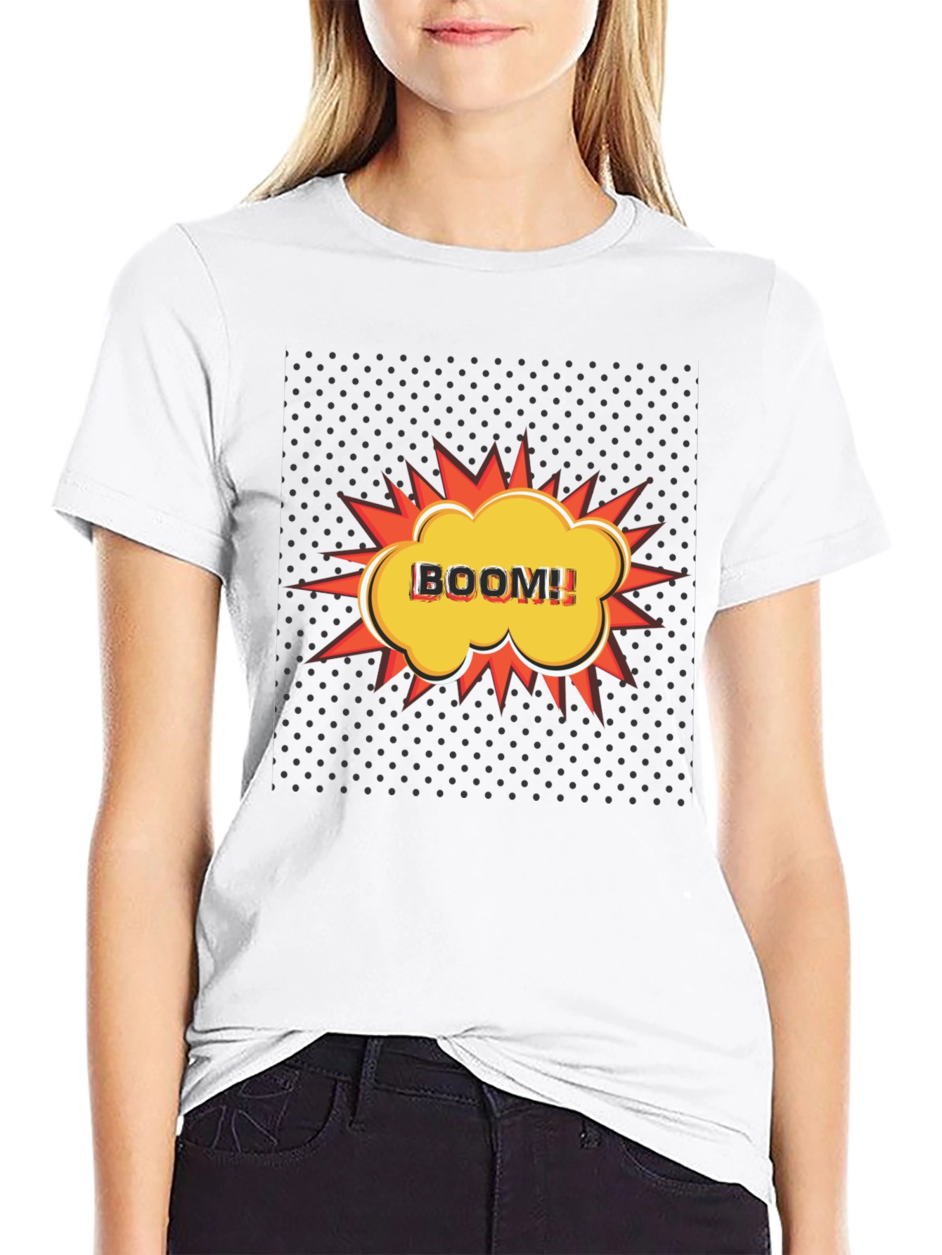 BOOM Graphic Tee - Mens Black T-Shirt