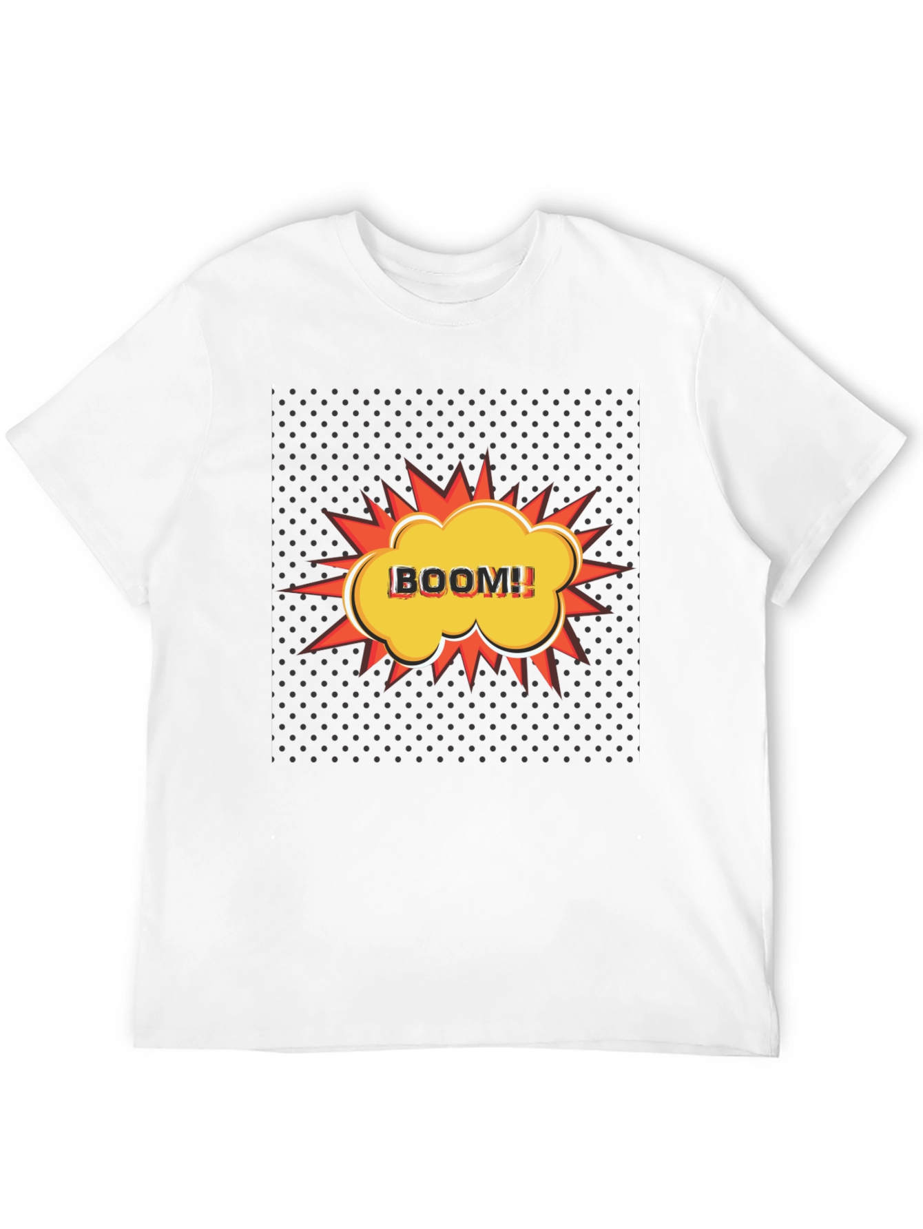 BOOM Graphic Tee - Mens Black T-Shirt