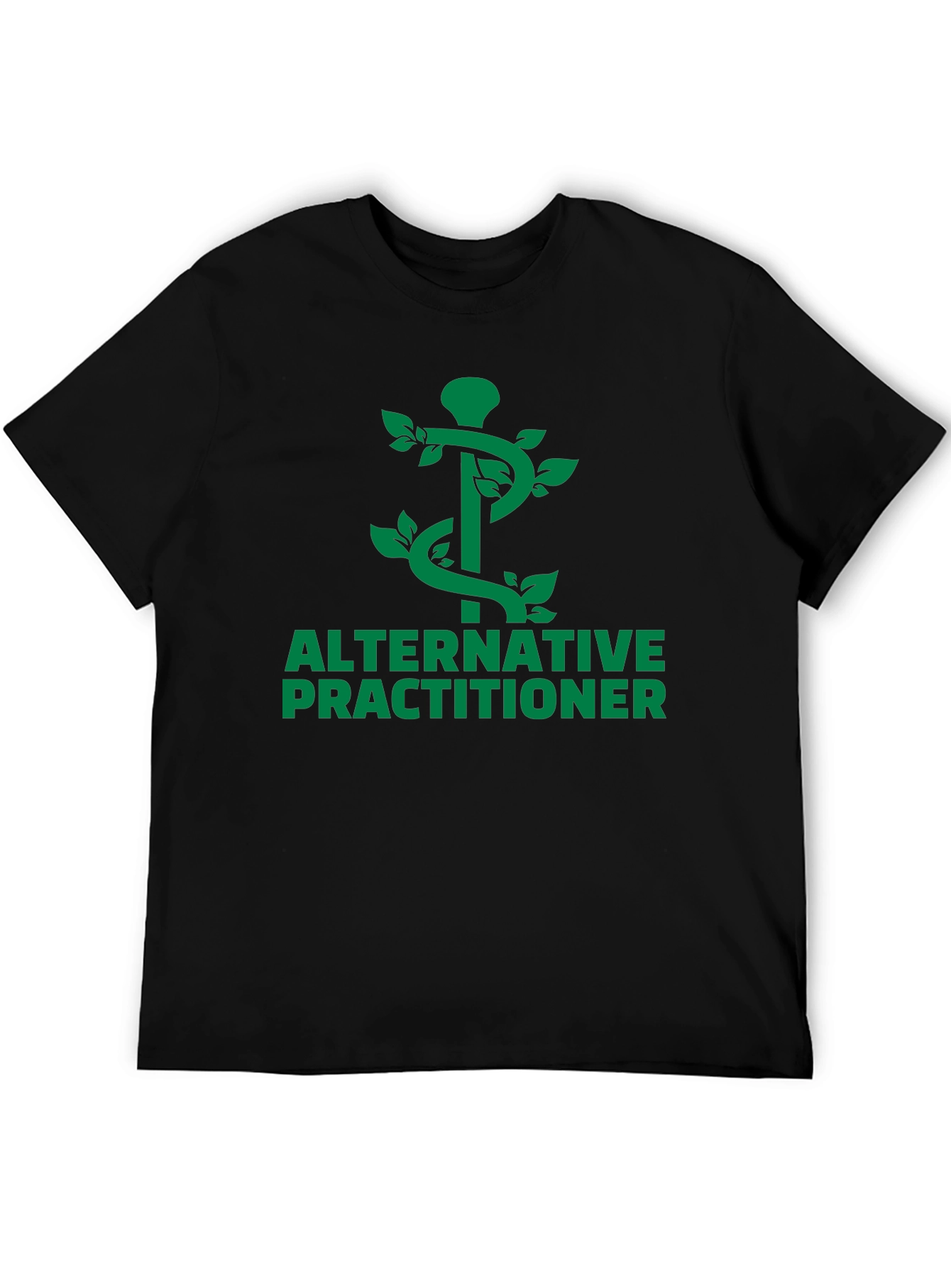 Alternative Practitioner Tee - Black Cotton Blend