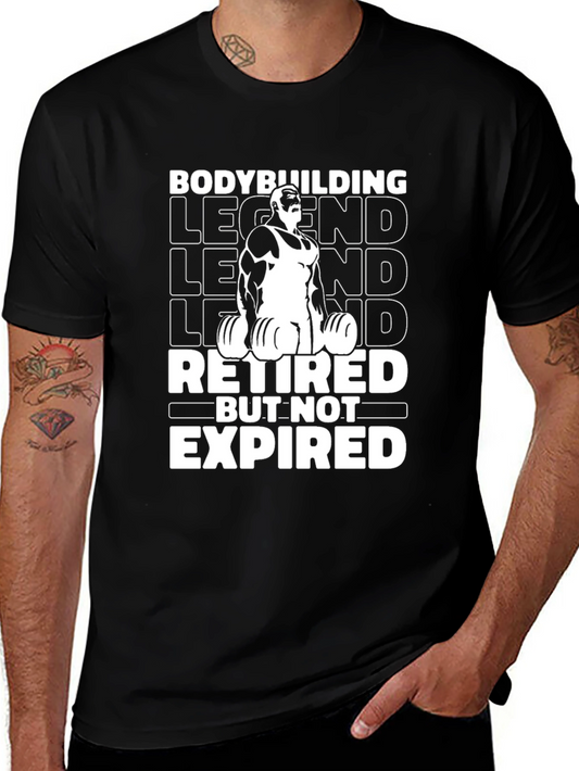 Bodybuilding Legend Retired T-Shirt - Black