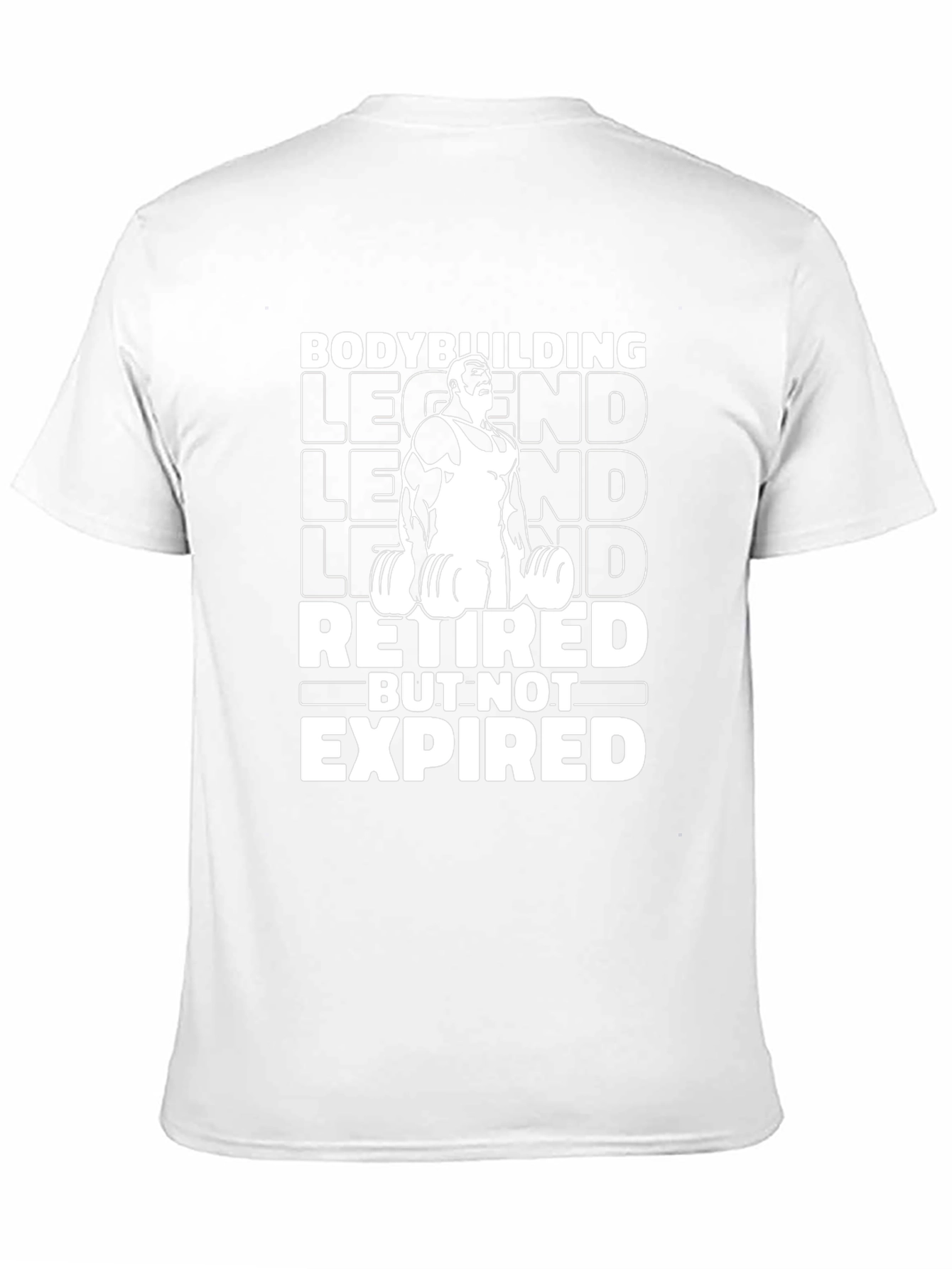 Bodybuilding Legend Retired T-Shirt - Black