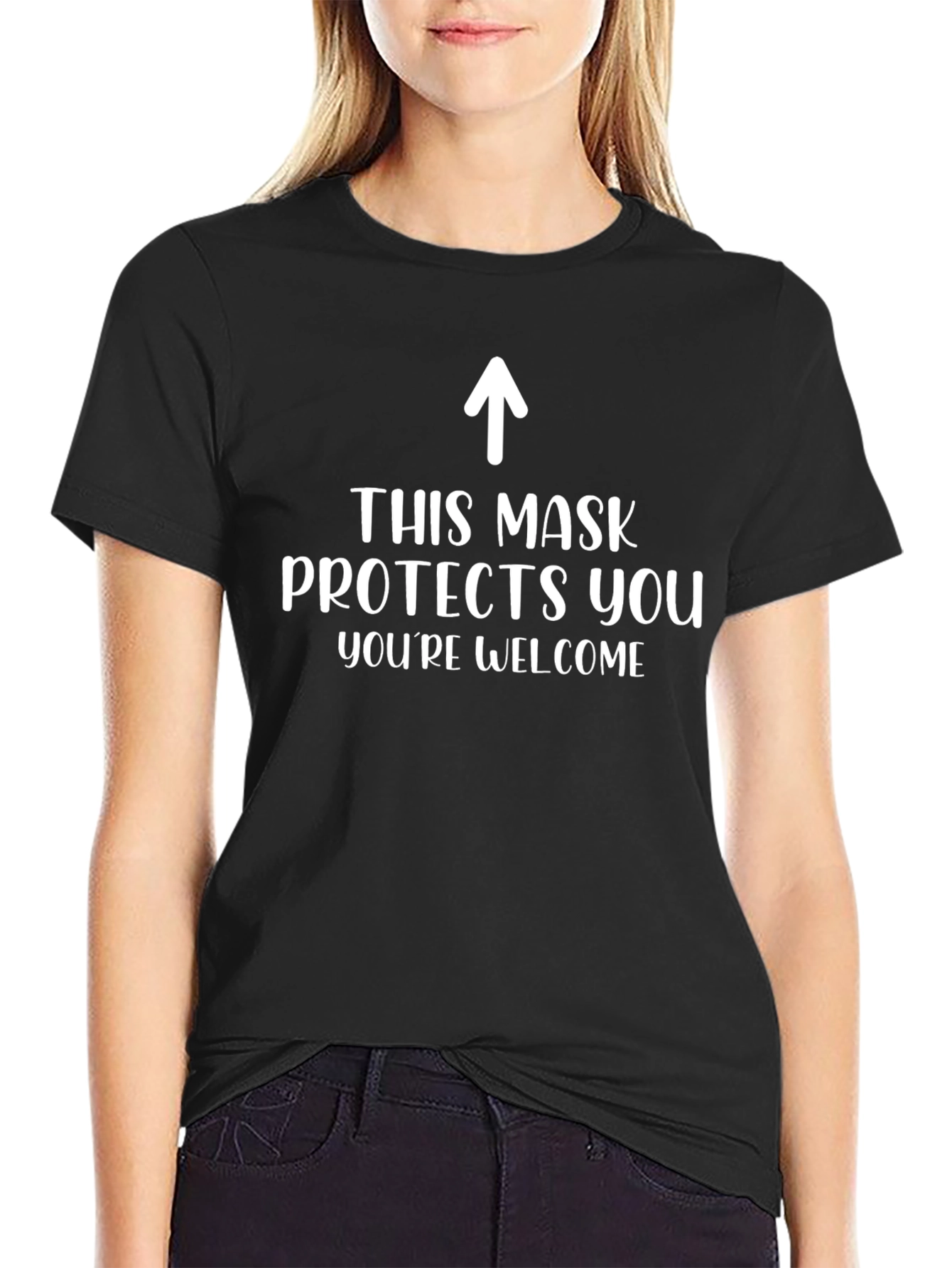 Funny Mask Protects You T-Shirt