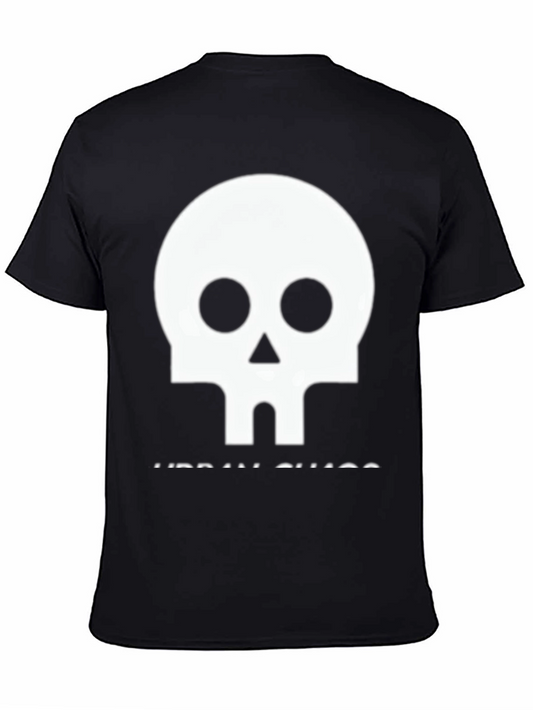 Skull Graphic Black T-Shirt - Urban Chaos