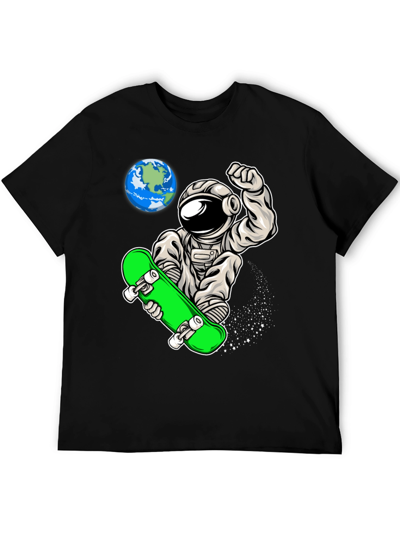 Skateboarding Astronaut T-Shirt