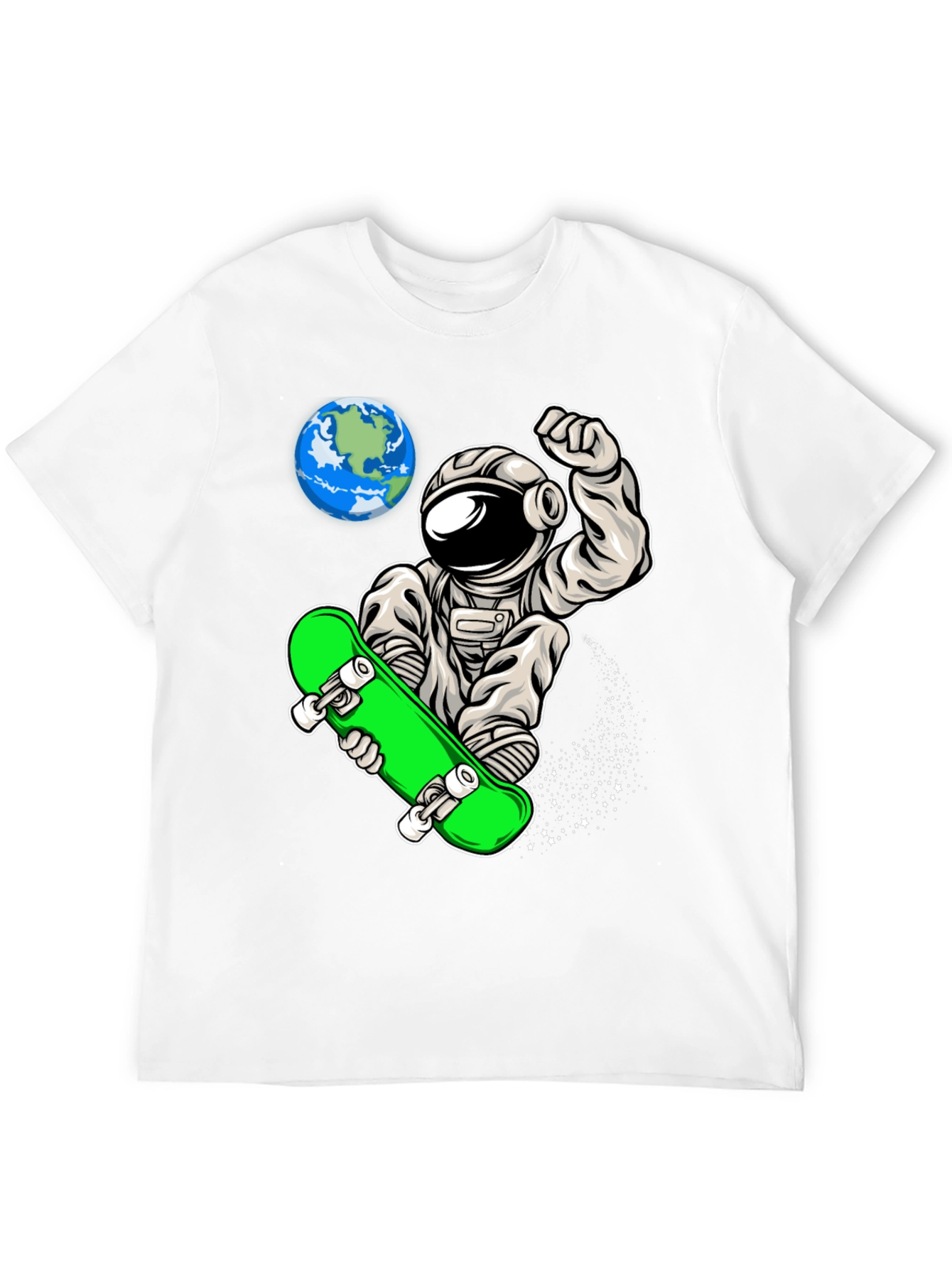 Skateboarding Astronaut T-Shirt