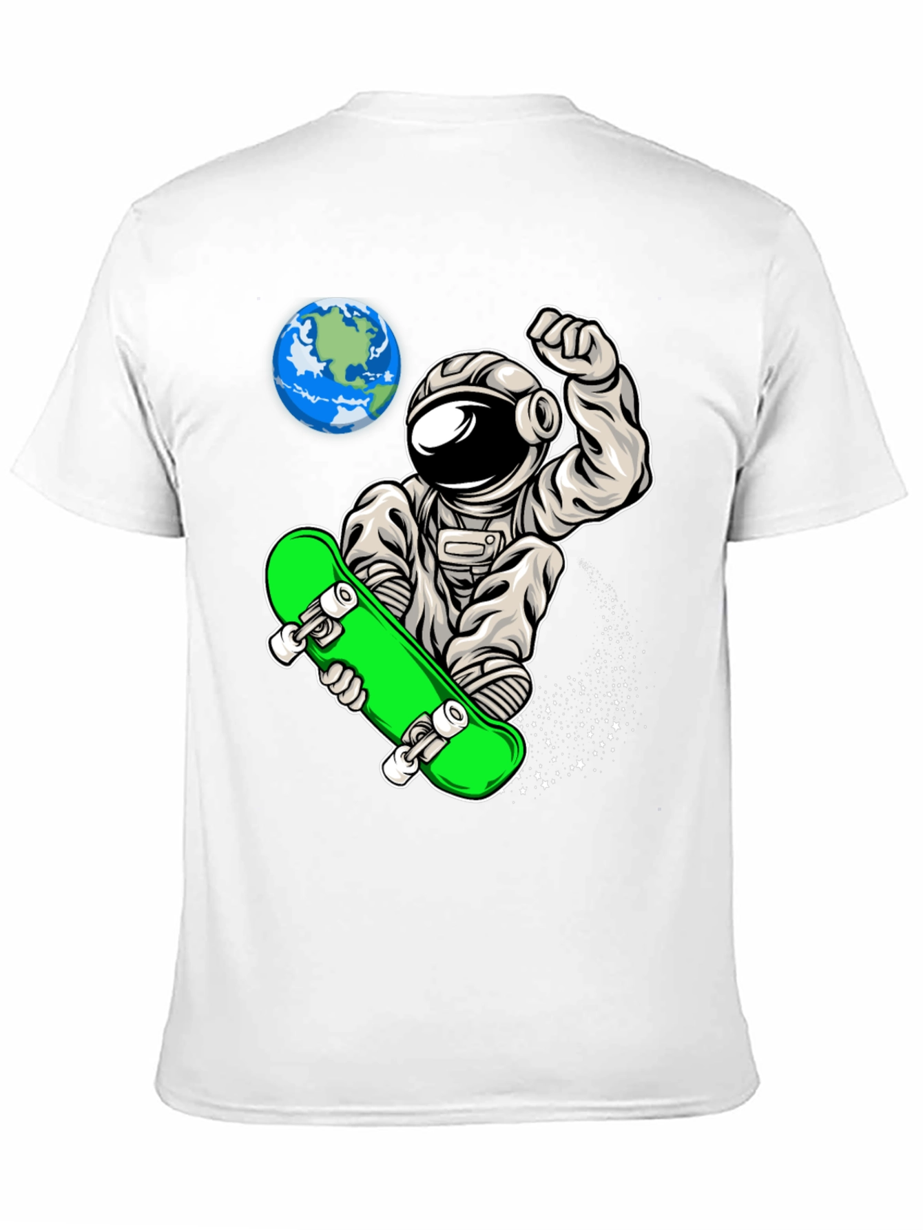 Skateboarding Astronaut T-Shirt
