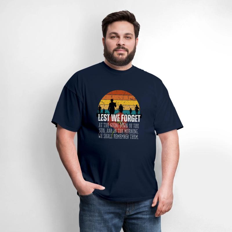 lest we forget American Veterans Day Tribute Tee