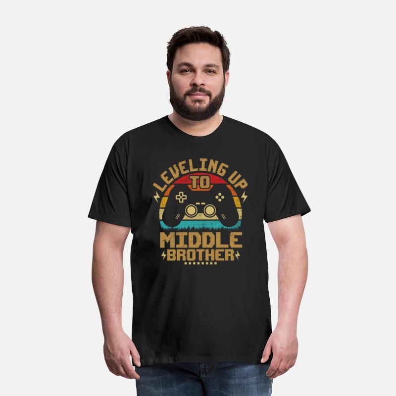 Leveling Up To Middle Brother Funny Gamer Gaming