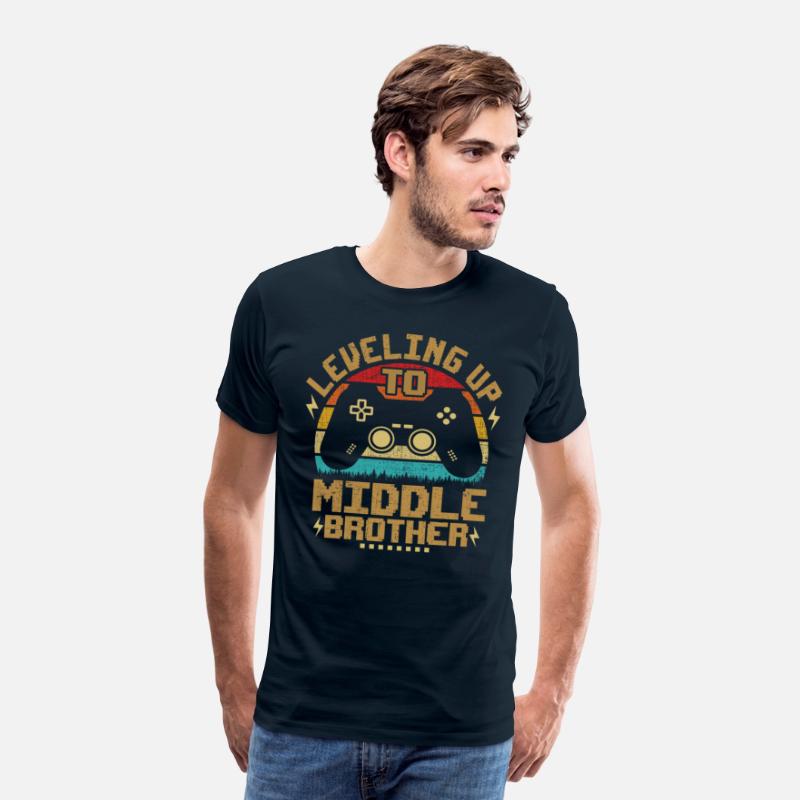 Leveling Up To Middle Brother Funny Gamer Gaming