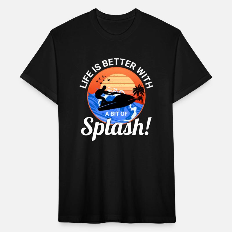 Life Is Better with a Bit of Splash Jet Skiing