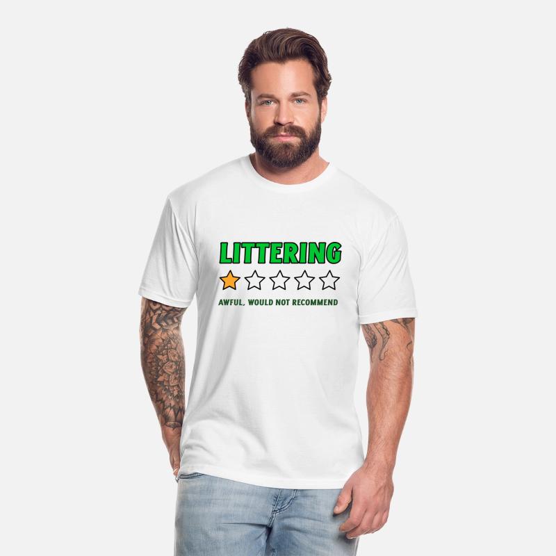 Littering 1 star rating Keep earth clean Earth Day