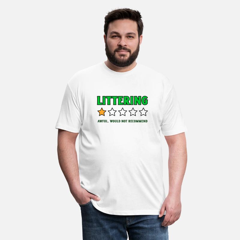 Littering 1 star rating Keep earth clean Earth Day