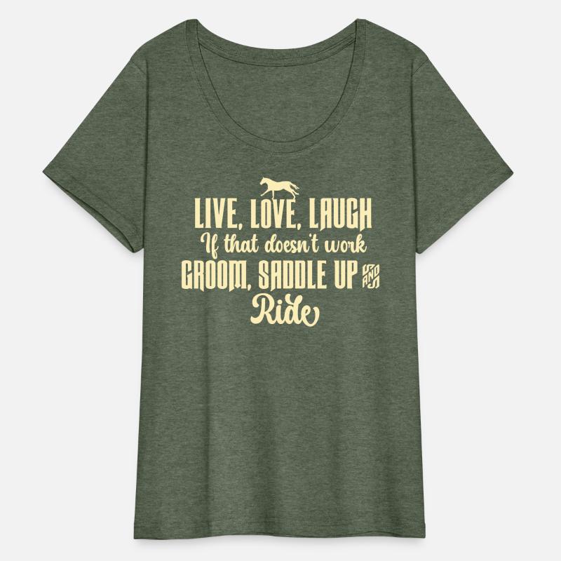 Live.Love.Laugh - groom, saddle up and ride