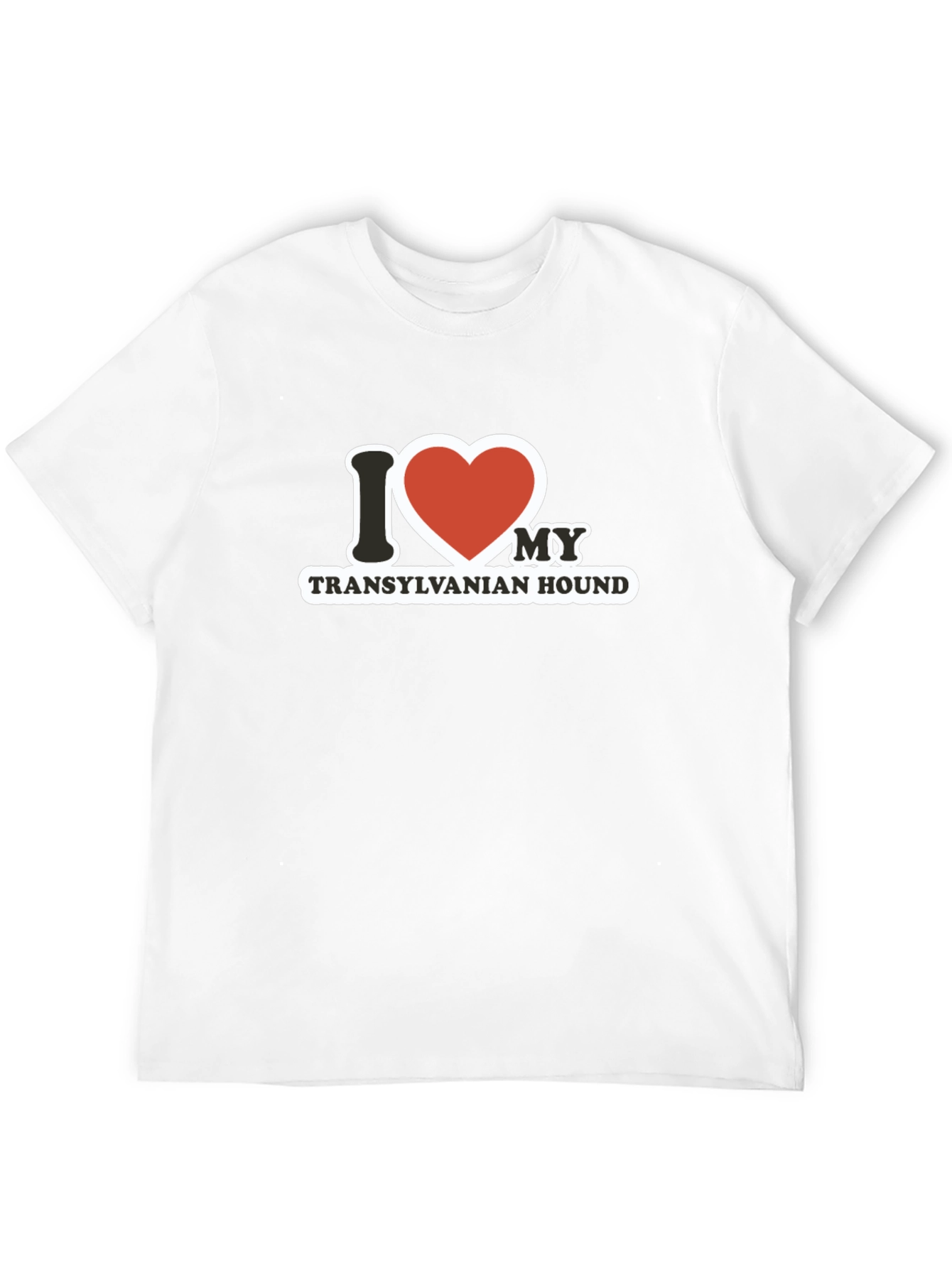 I Love My Transylvanian Hound Graphic Tee