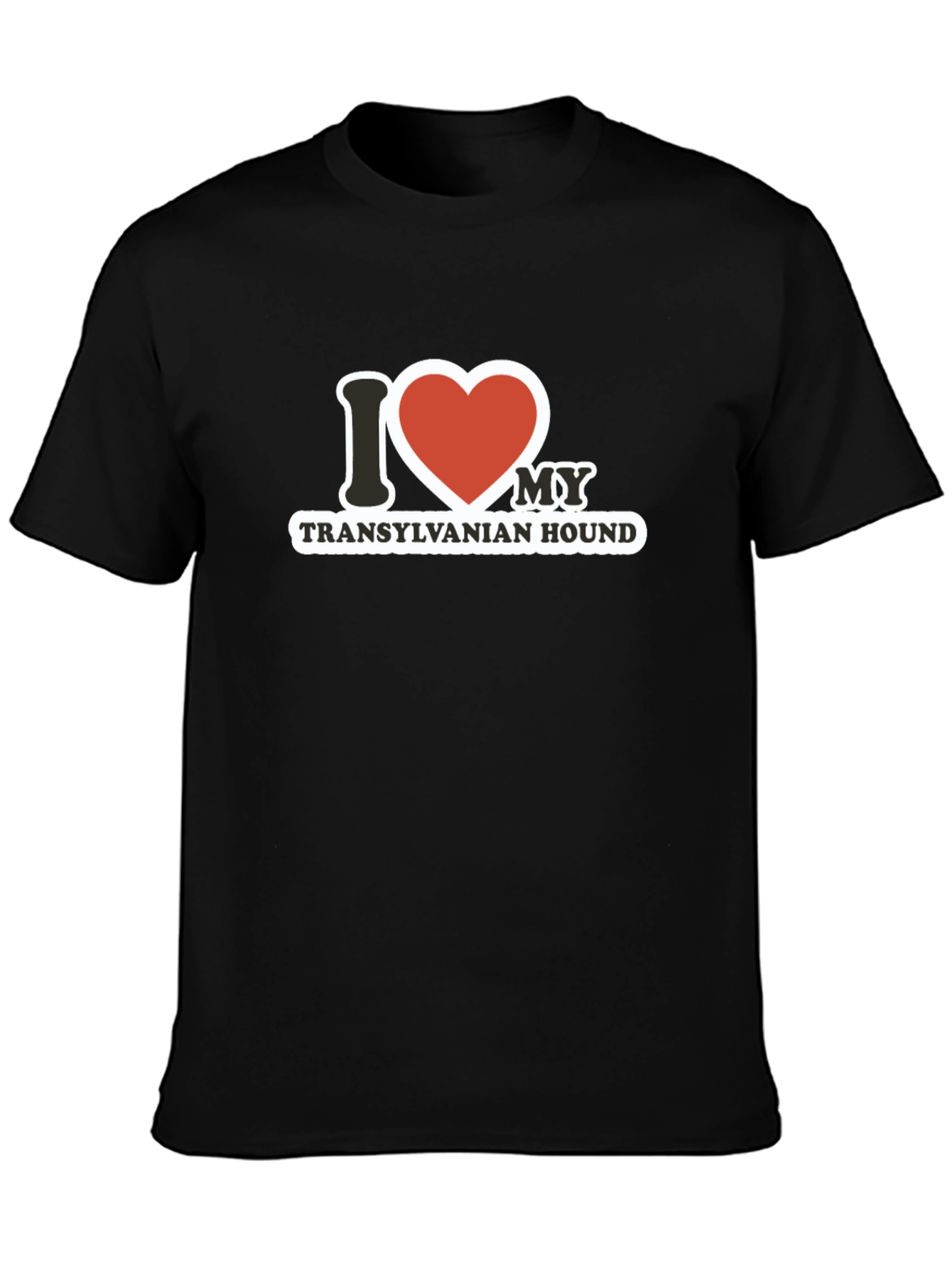 I Love My Transylvanian Hound Graphic Tee