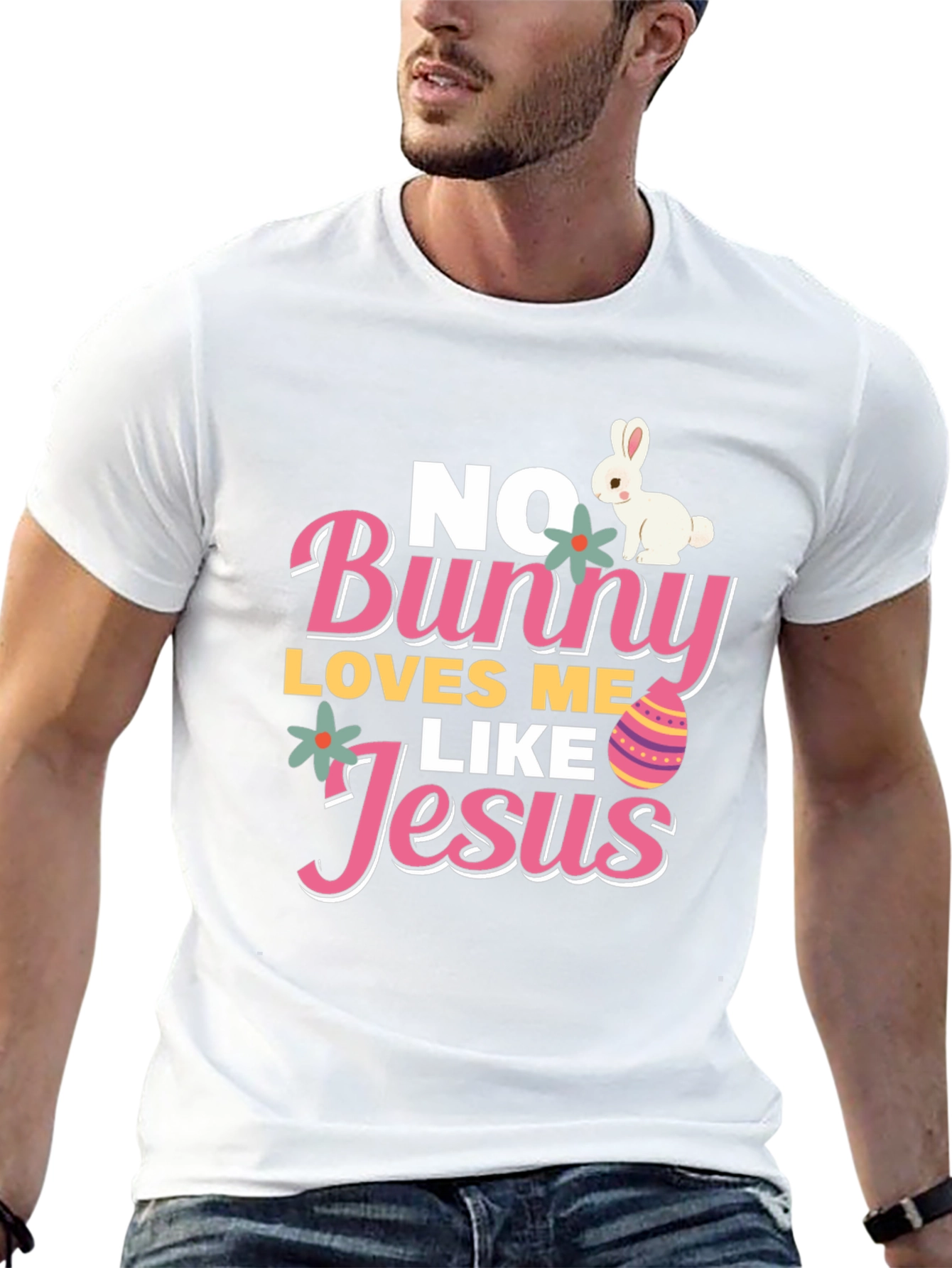 No Bunny Loves Me Like Jesus Easter T-Shirt