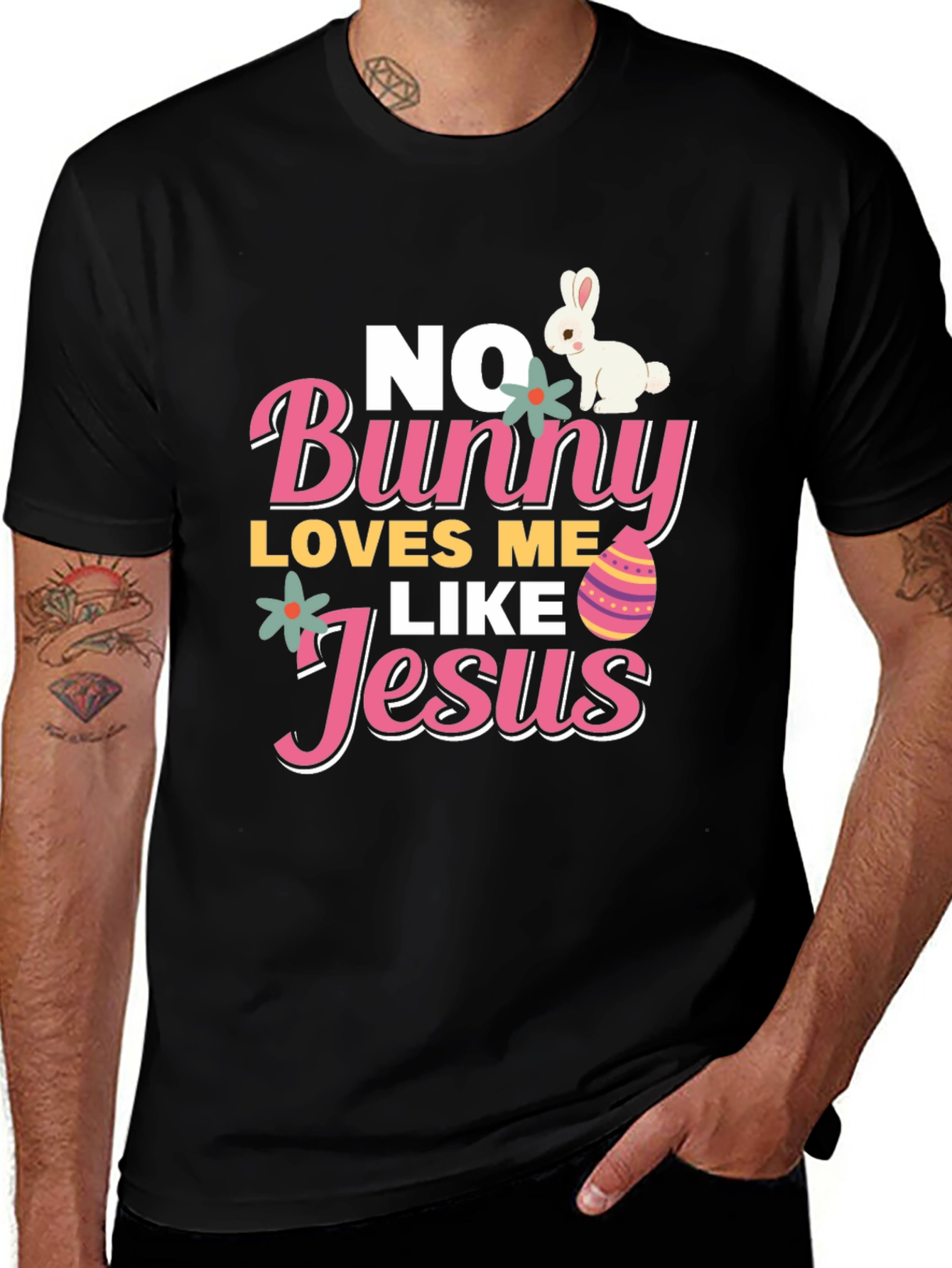 No Bunny Loves Me Like Jesus Easter T-Shirt