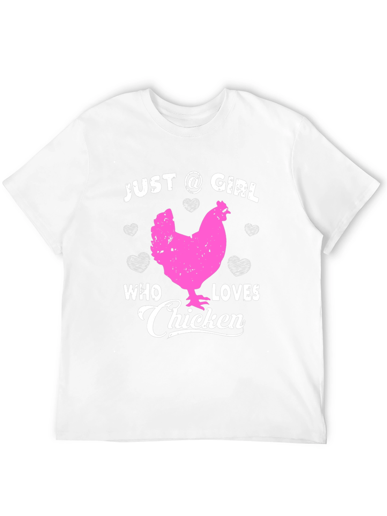 Just a Girl Who Loves Chicken T-Shirt