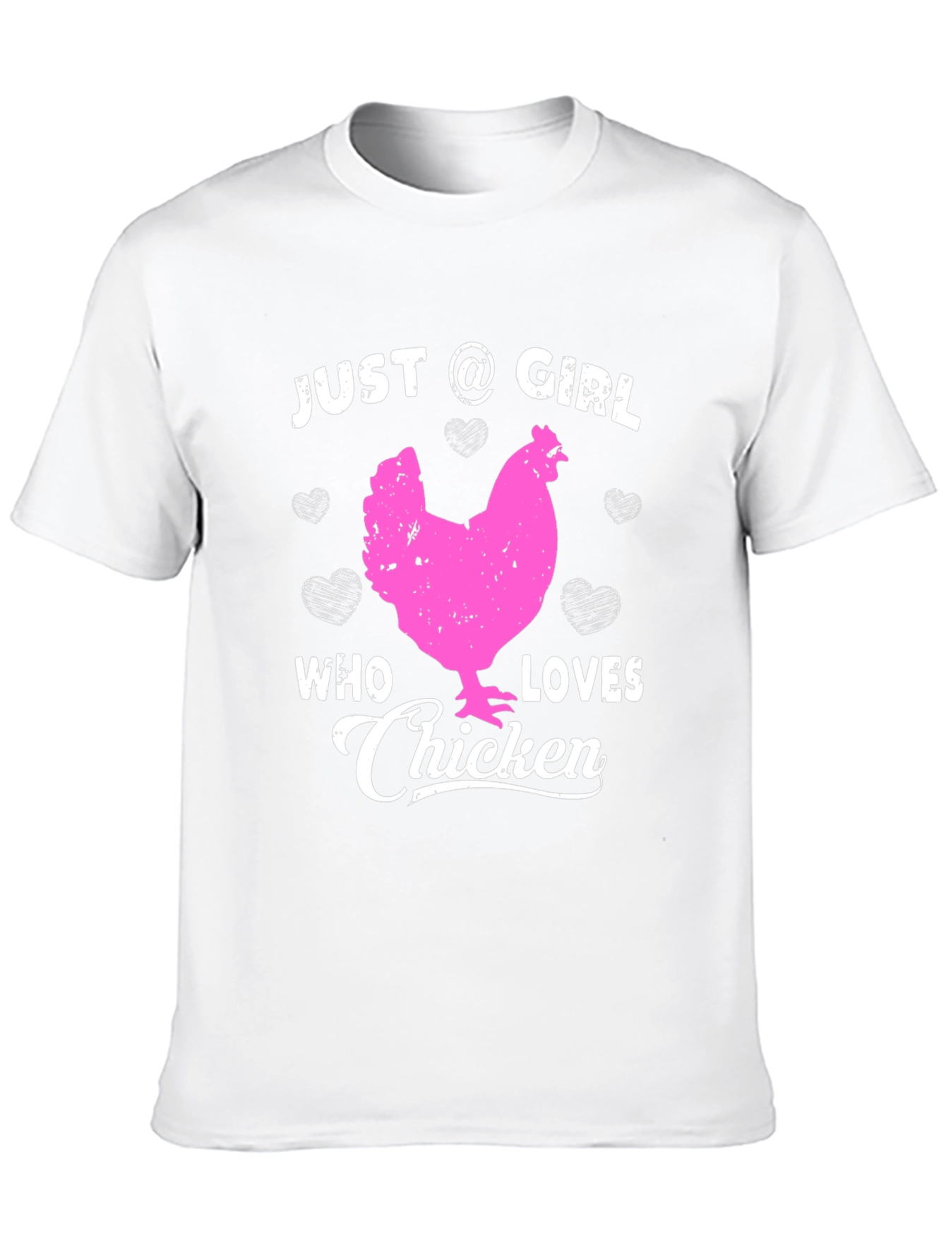 Just a Girl Who Loves Chicken T-Shirt