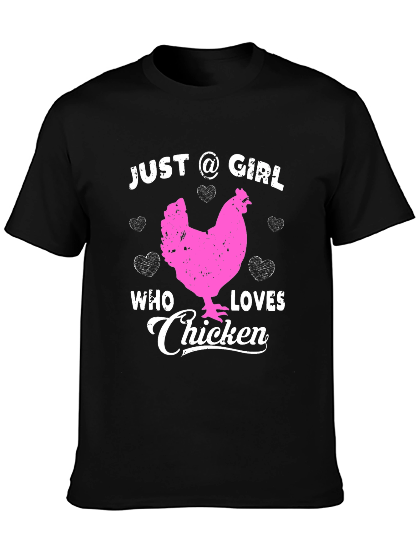 Just a Girl Who Loves Chicken T-Shirt