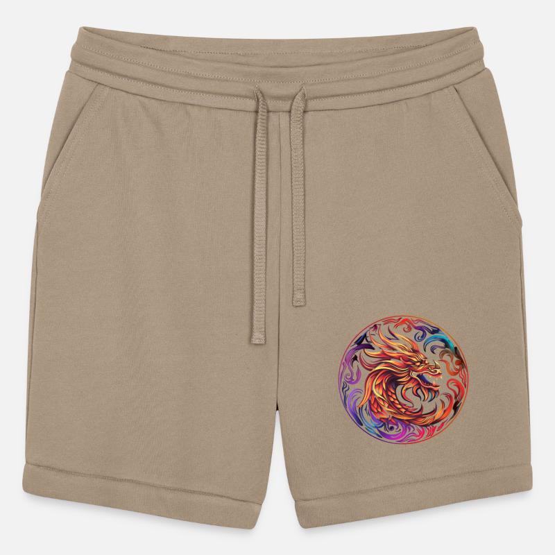 Logo dragon pattern circle pentel color