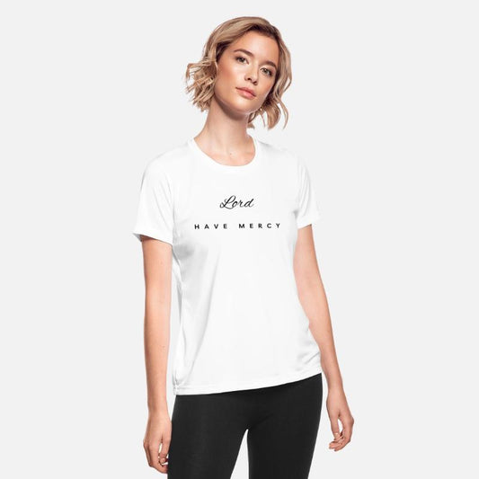 "Lord Have Mercy" Black Text Christian Design