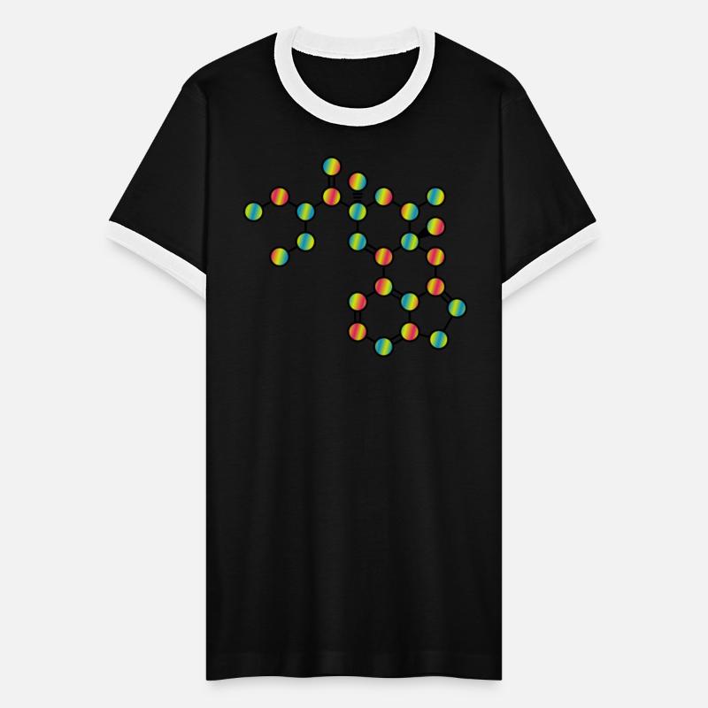 LSD Chemistry Structure Colorful