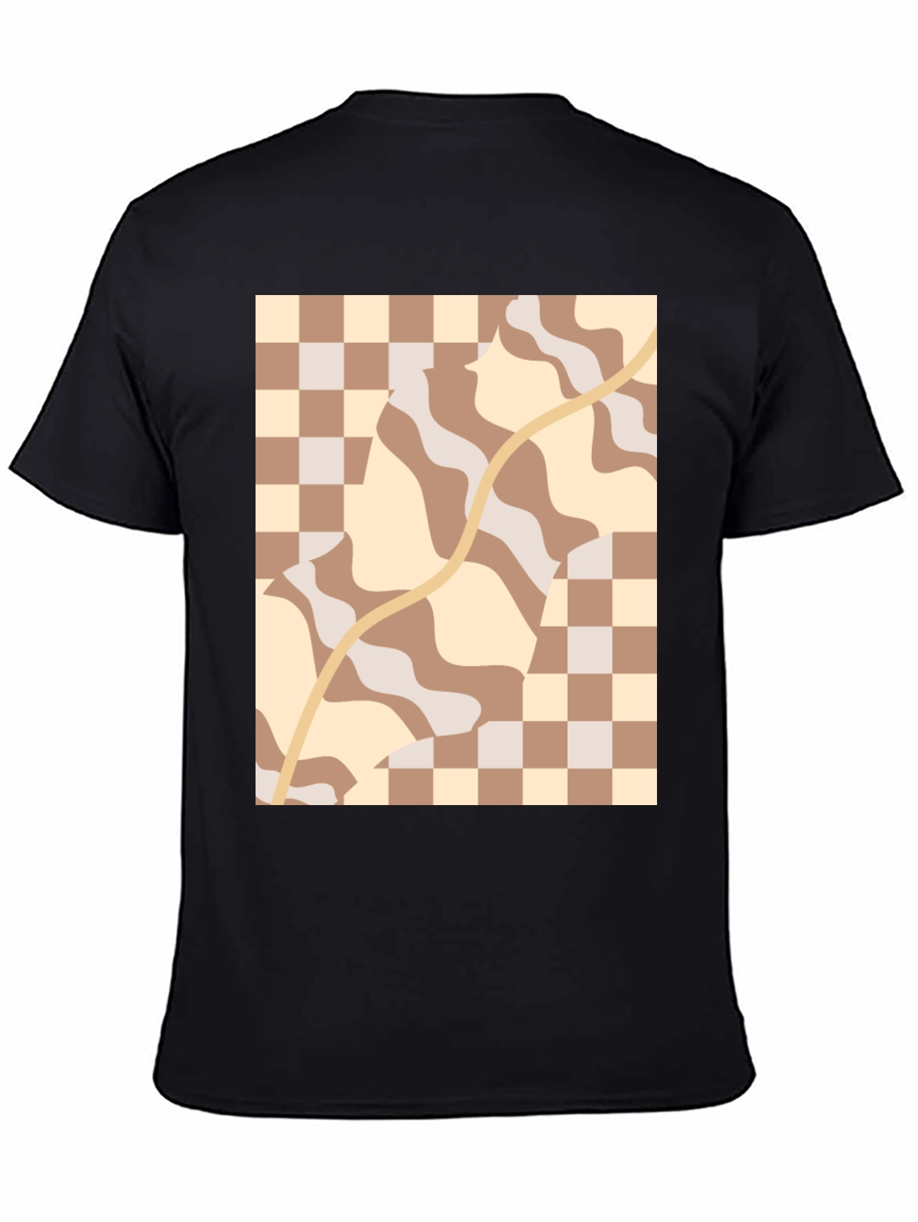 Retro Aesthetic Patterned Tee