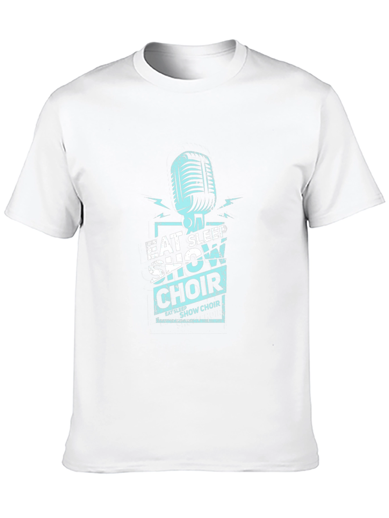 Eat Sleep Show Choir Black T-Shirt