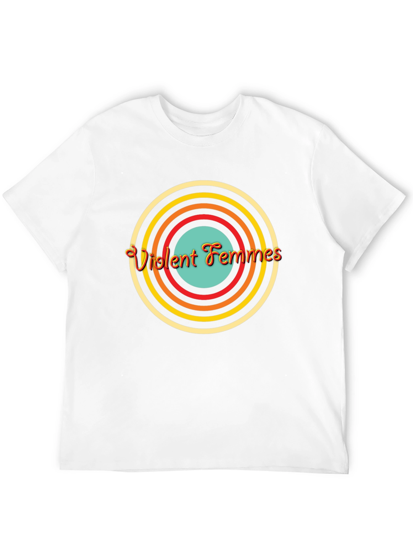 Violent Femmes Retro Circle Graphic Tee