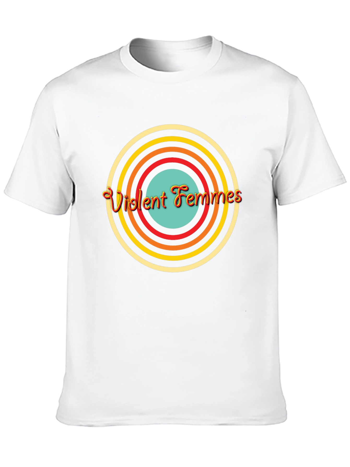 Violent Femmes Retro Circle Graphic Tee