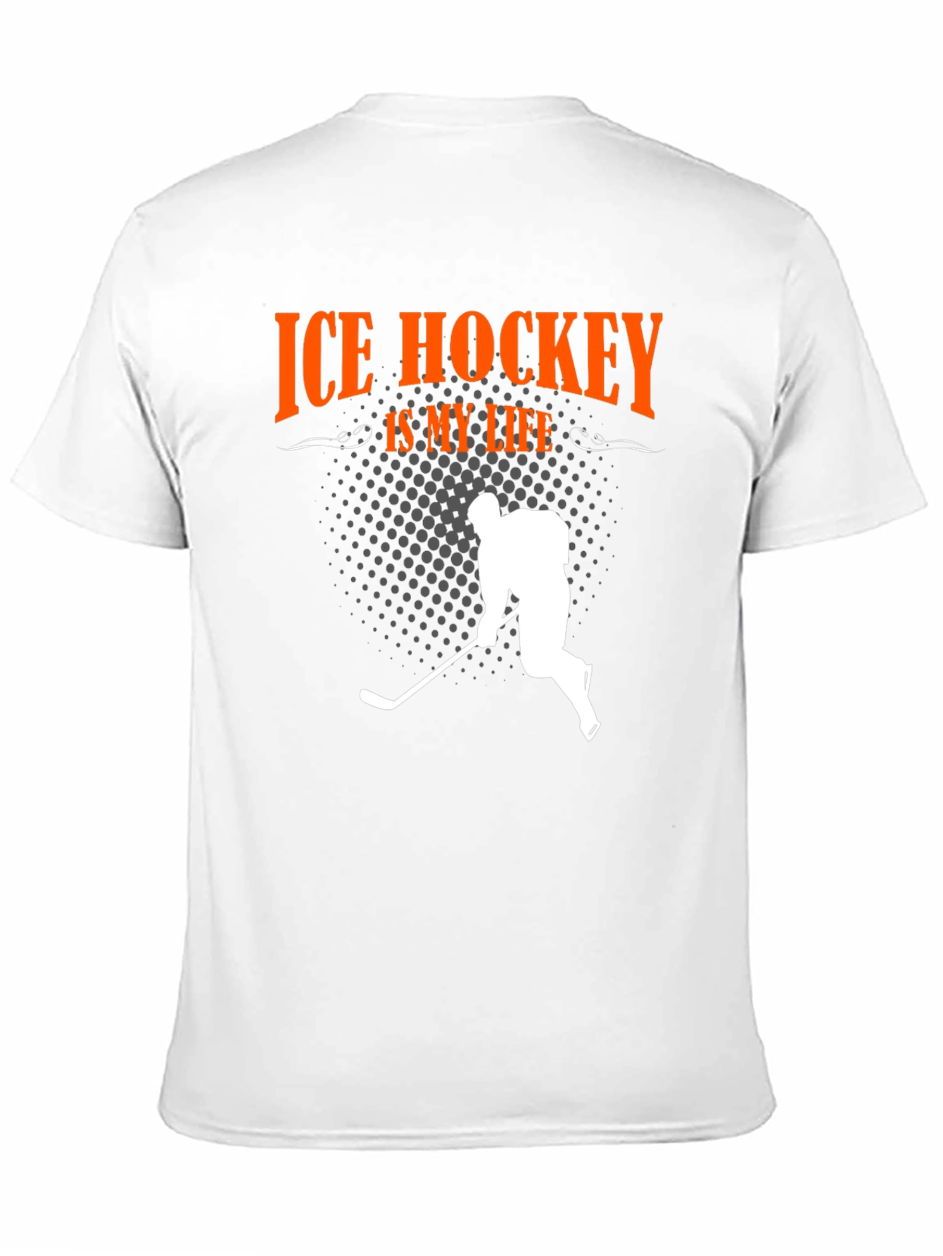 Ice Hockey Is My Life Graphic Tee
