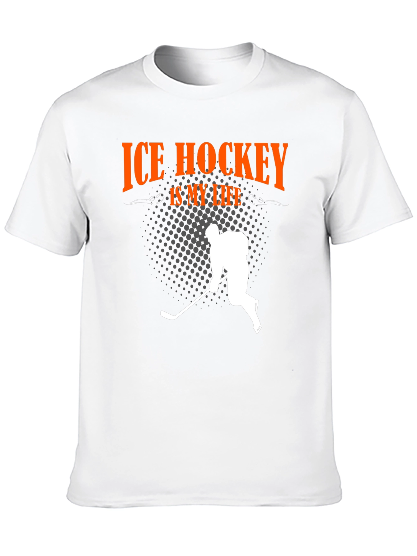 Ice Hockey Is My Life Graphic Tee