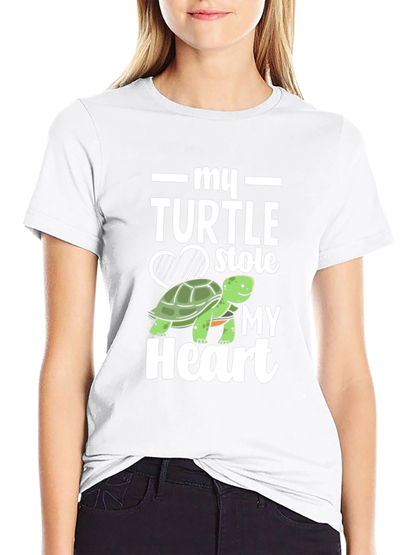 My Turtle Stole My Heart Graphic Tee
