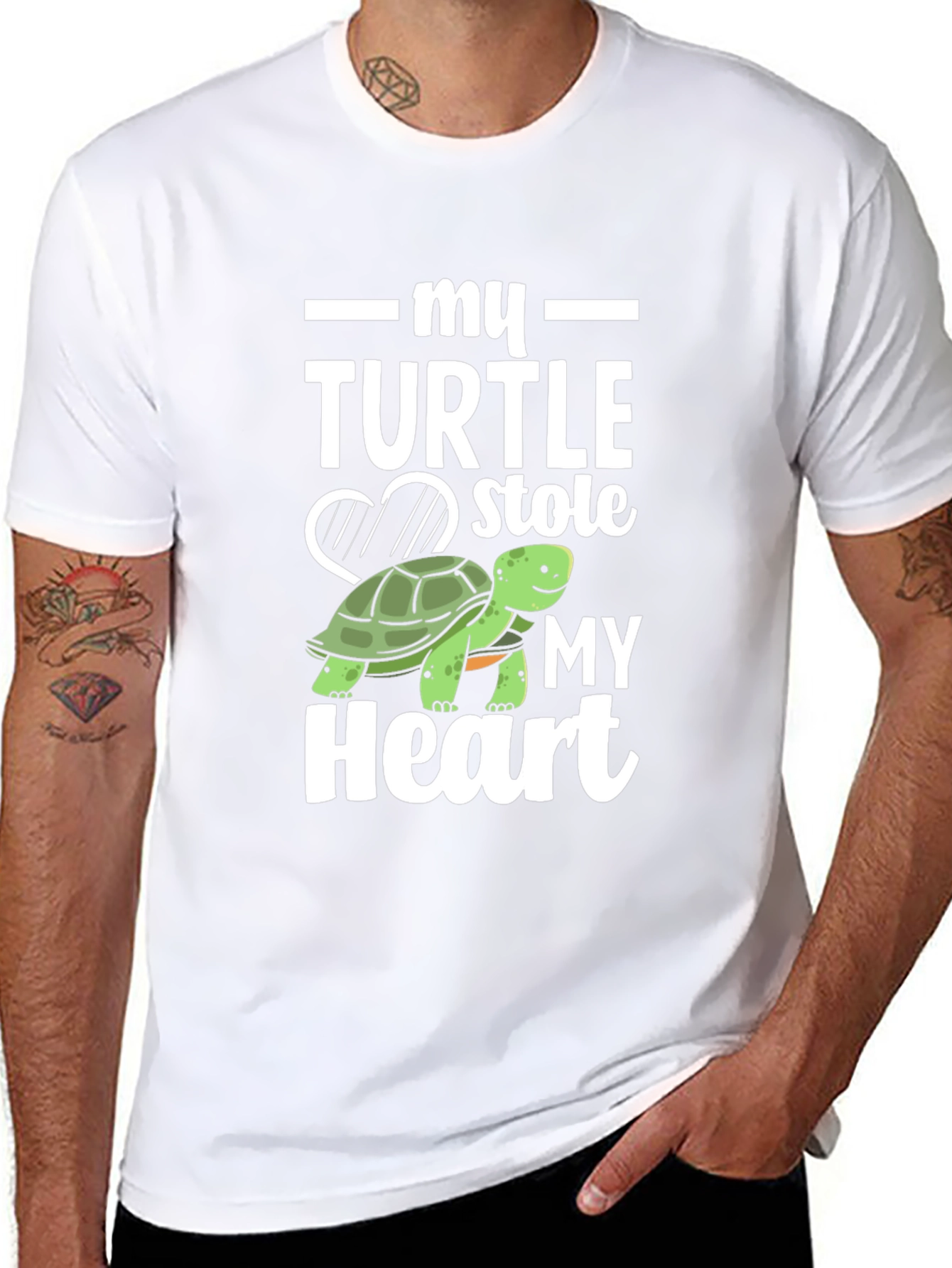 My Turtle Stole My Heart Graphic Tee