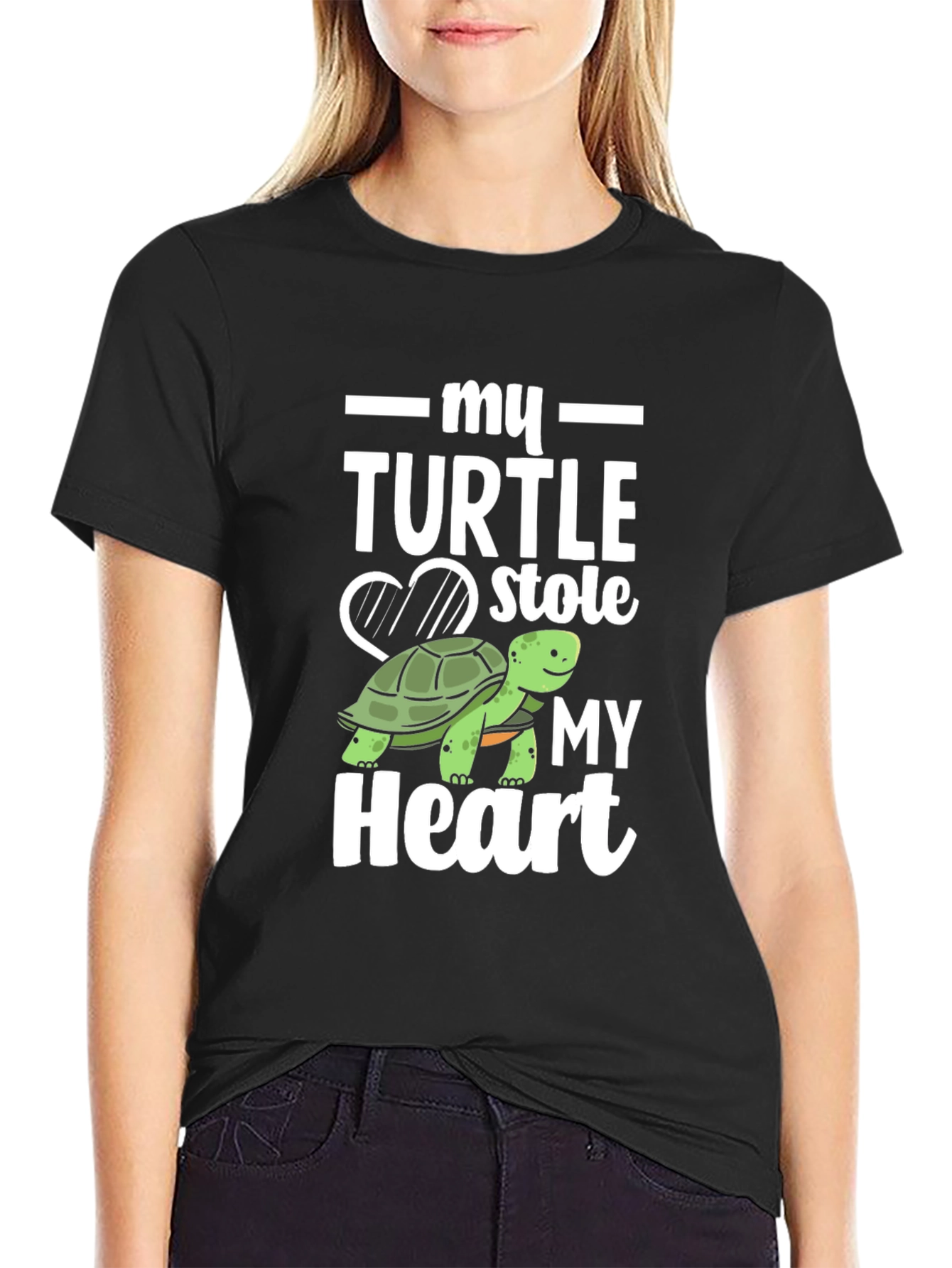 My Turtle Stole My Heart Graphic Tee