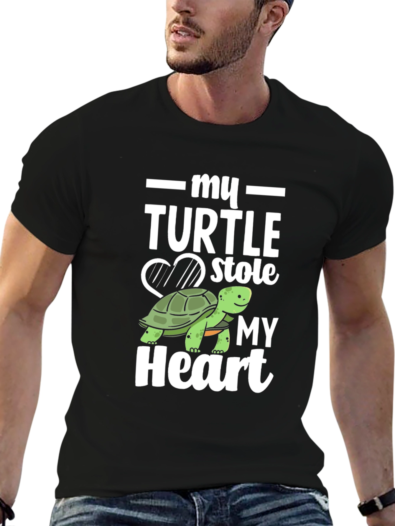 My Turtle Stole My Heart Graphic Tee