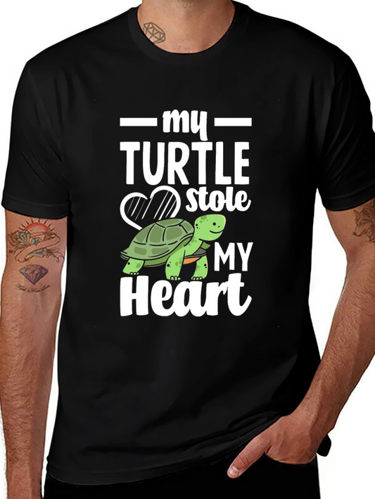 My Turtle Stole My Heart Graphic Tee