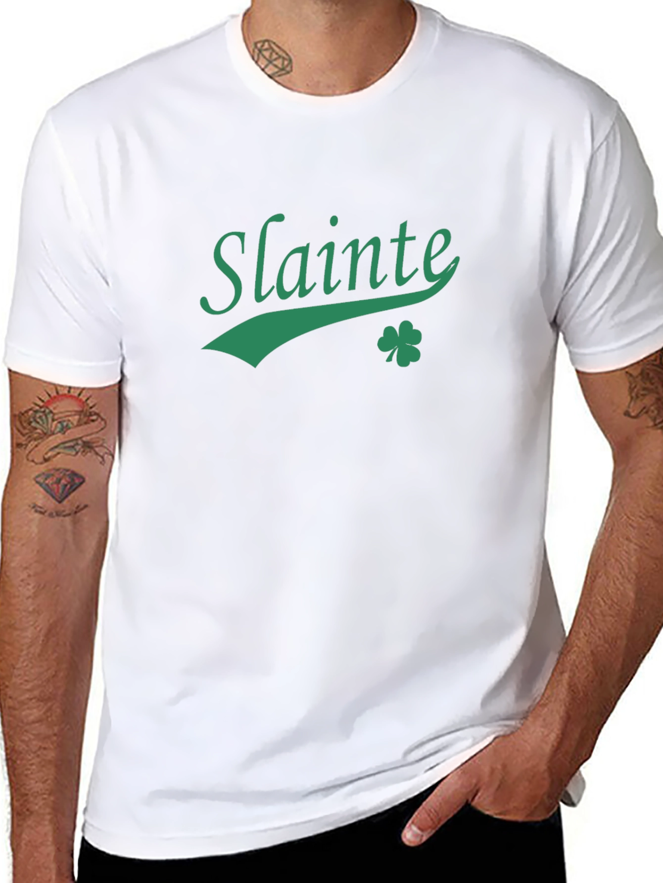 Slainte Shamrock Graphic Tee
