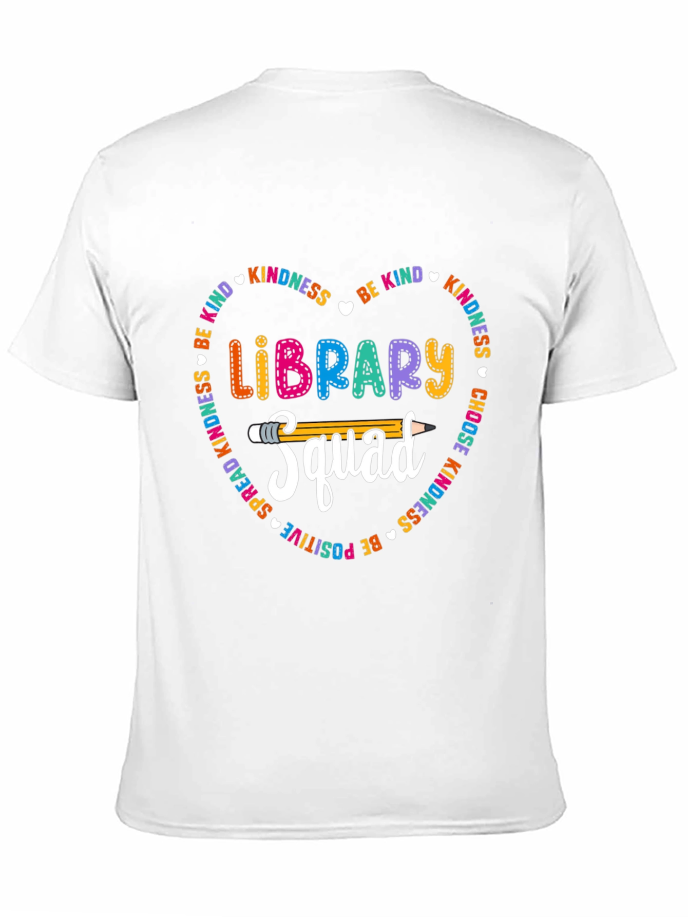 Library Squad T-Shirt - Kindness & Positivity