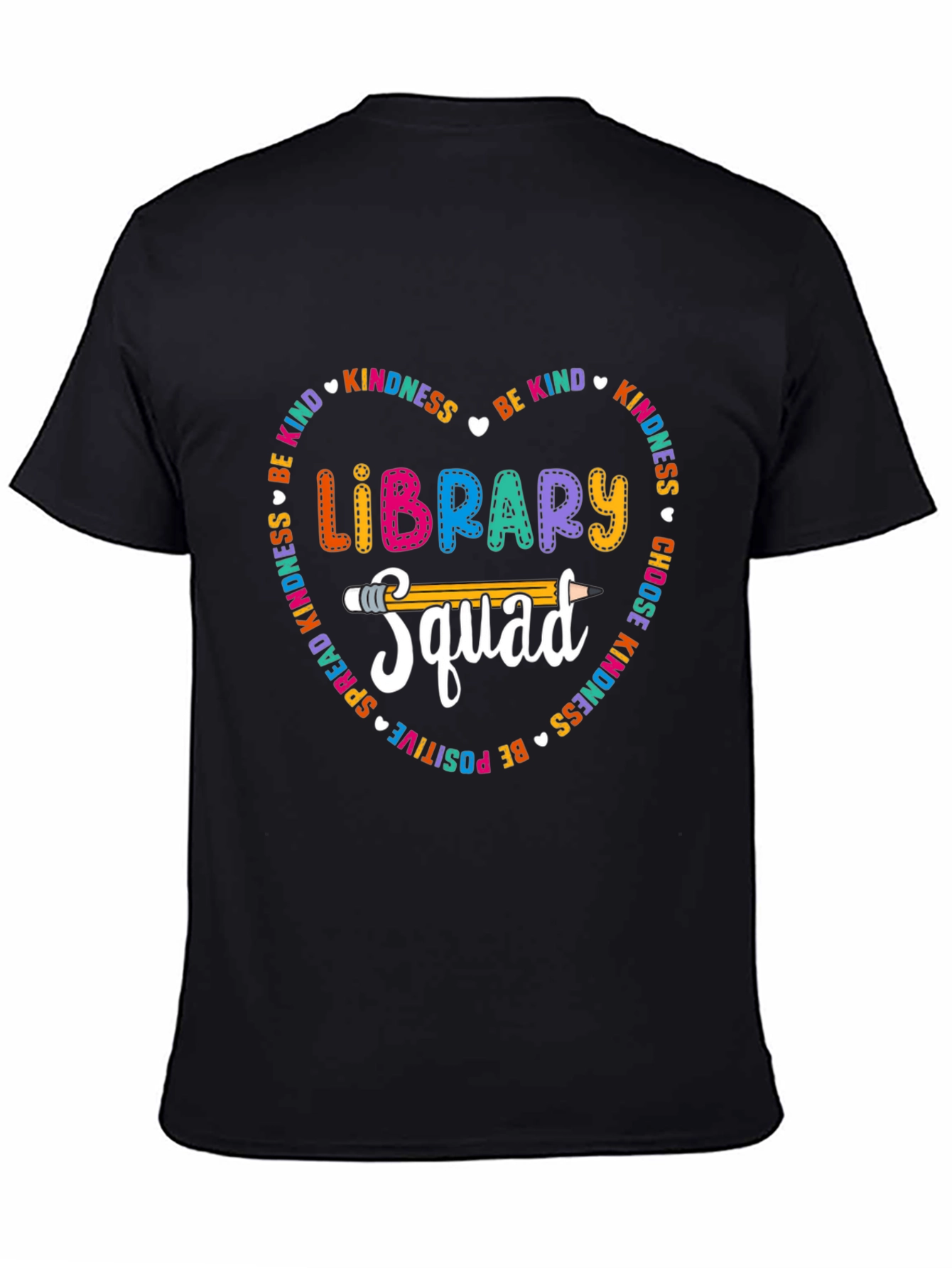 Library Squad T-Shirt - Kindness & Positivity