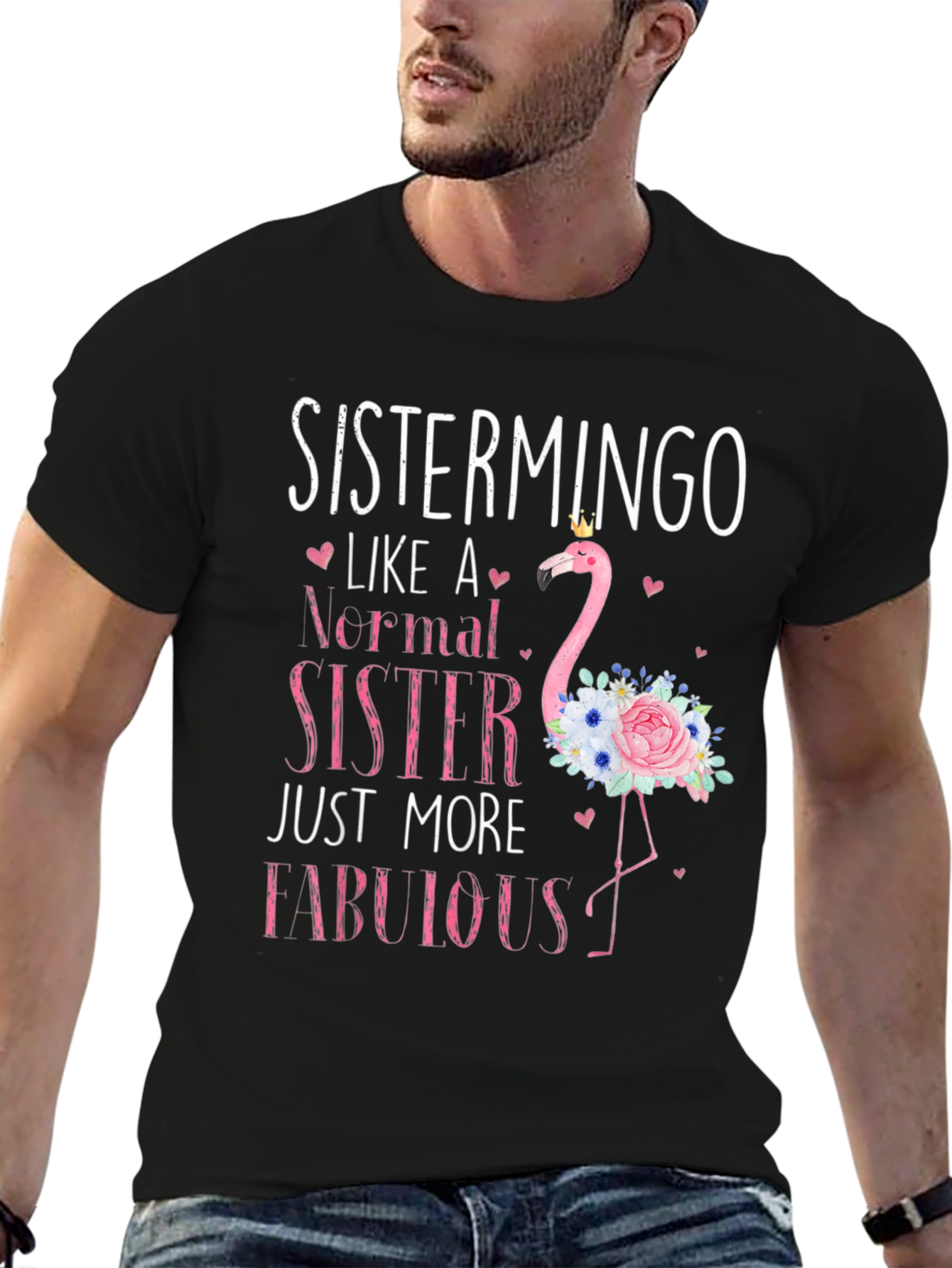 Sistermingo Graphic T-Shirt: Fabulous Sister Tee