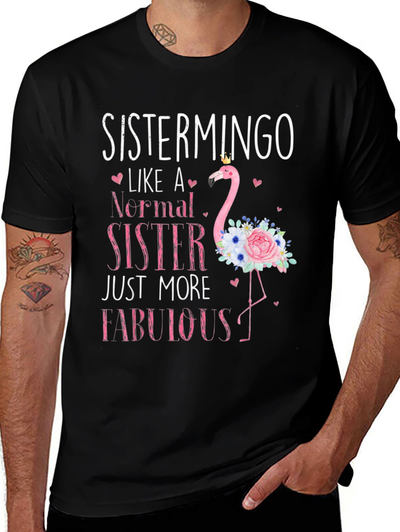 Sistermingo Graphic T-Shirt: Fabulous Sister Tee