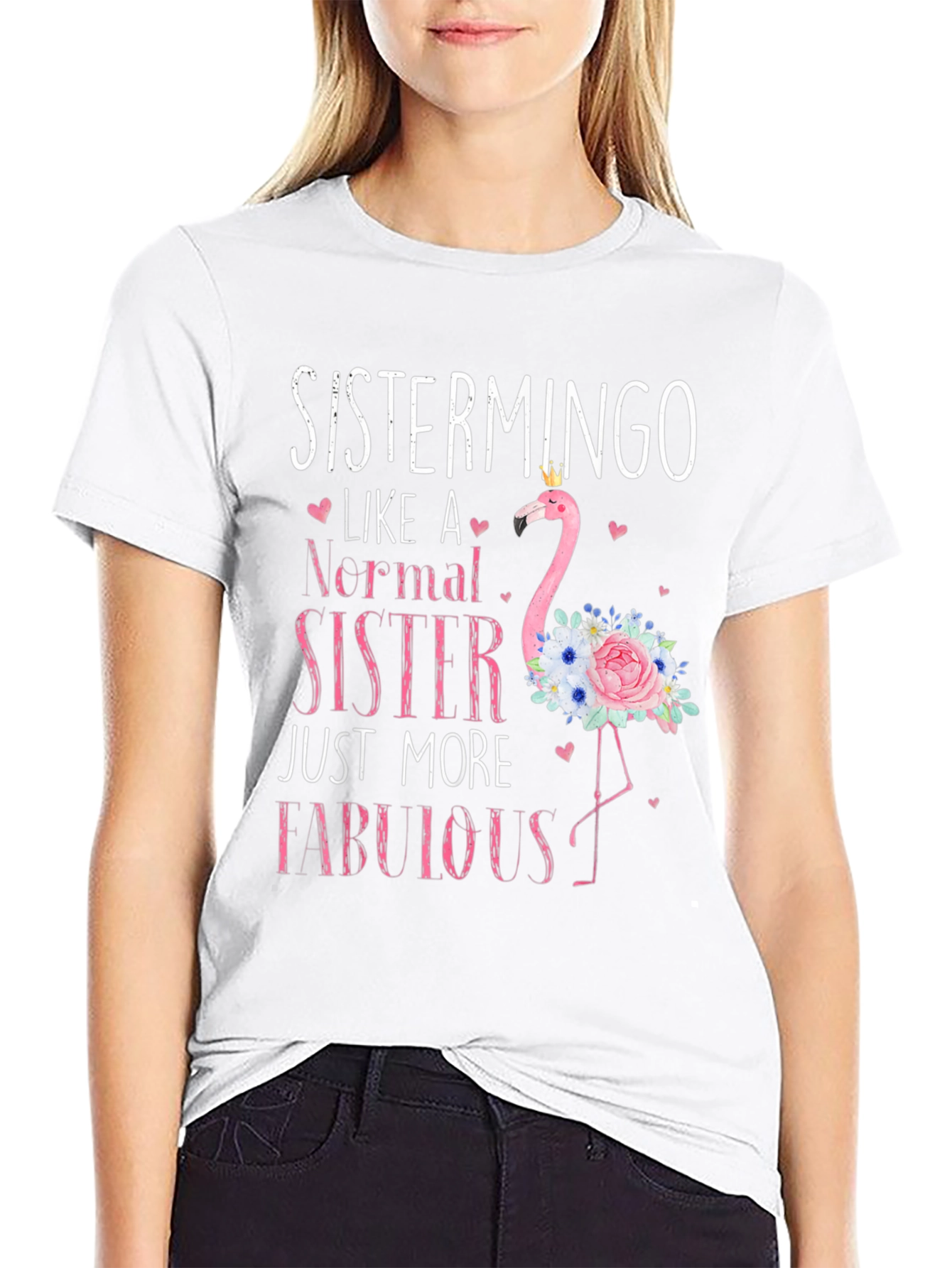 Sistermingo Graphic T-Shirt: Fabulous Sister Tee