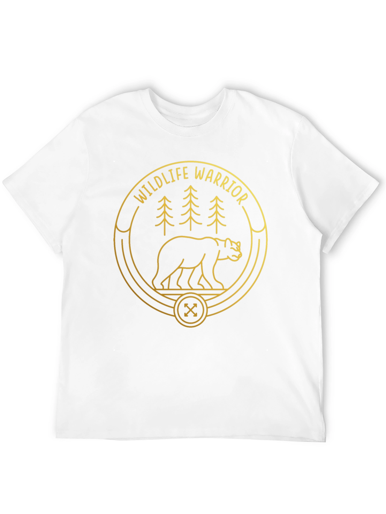 Wildlife Warrior Bear Graphic T-Shirt